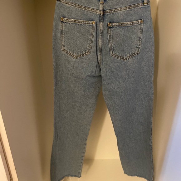Zara Women's Light Blue High Rise Jeans - Picture 5 of 5